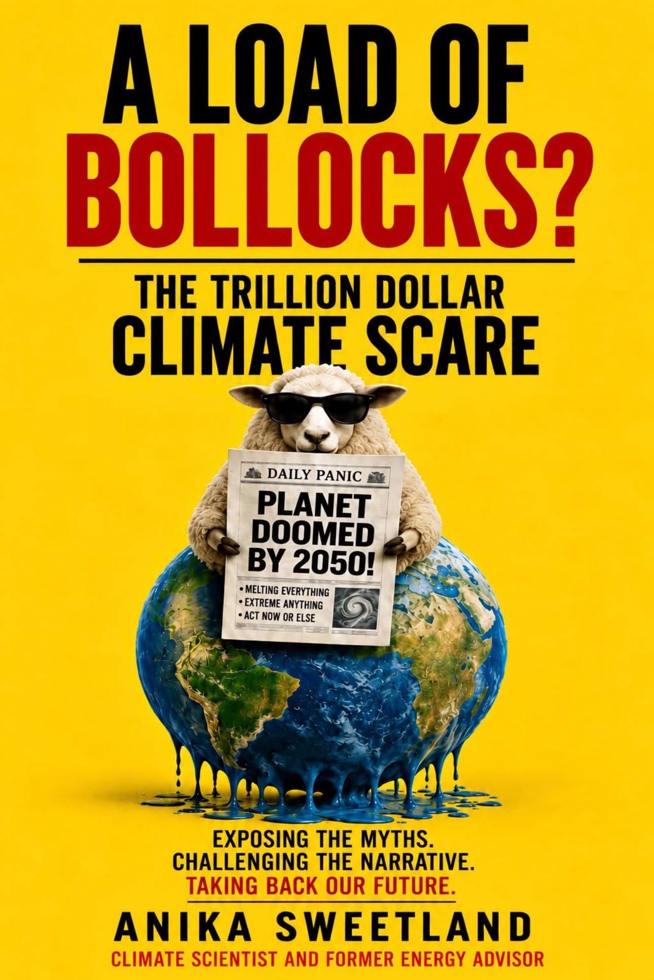 Cover of A LOAD OF BOLLOCKS? The Trillion Dollar Climate Scare by Anika Sweetland